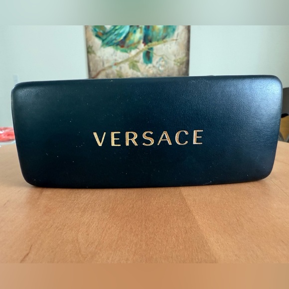 Versace Black Hard Shell Sunglasses Case - Picture 1 of 3
